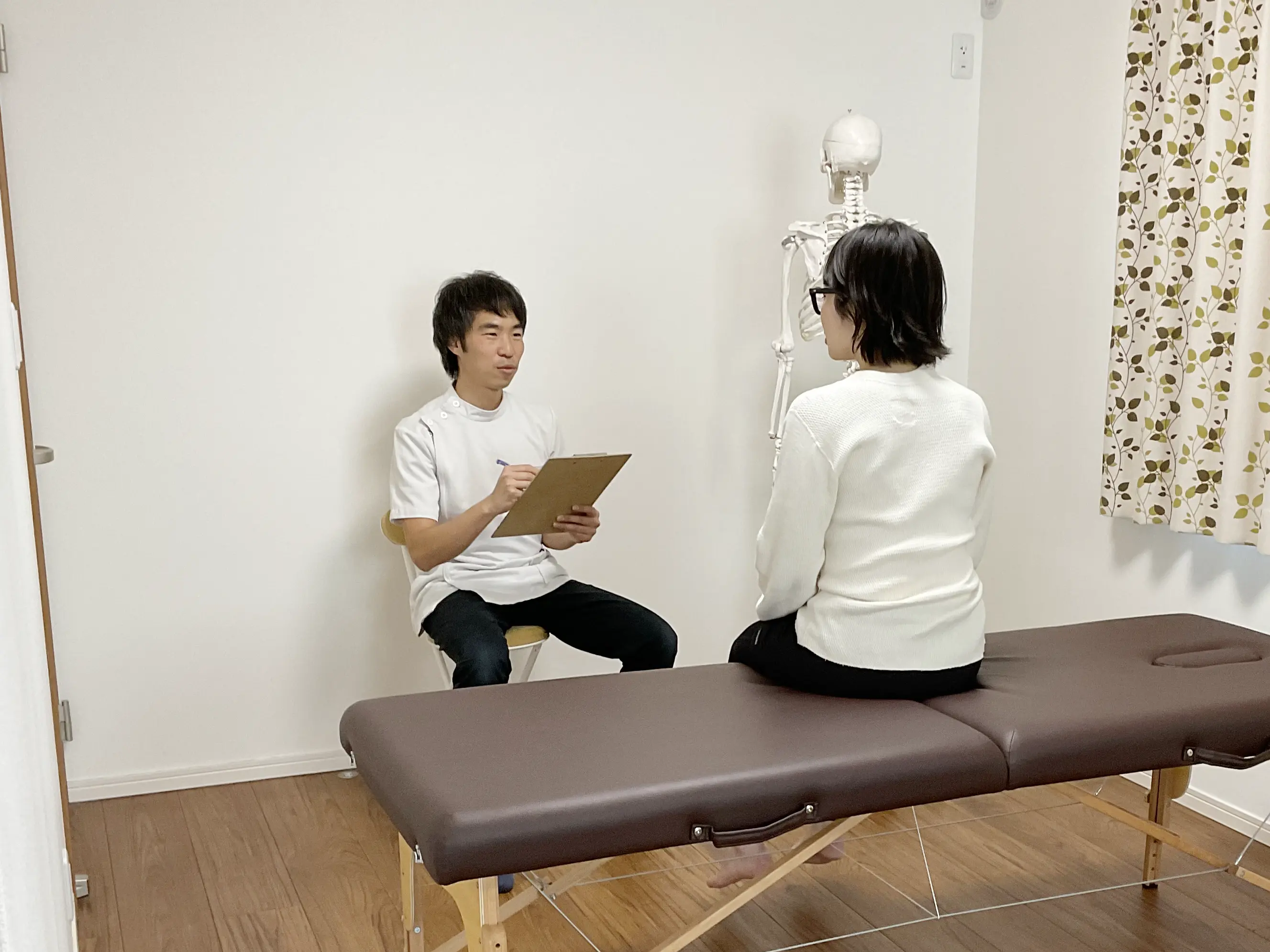 コンディショニングの問診・検査